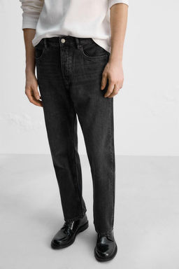 STRAIGHT-FIT REGULAR JEANS - Zara фото 3