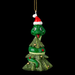 Цена за 1 шт. Украшение ErichKrause Decor Змея на елке 9см