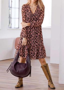 Платье, розовый