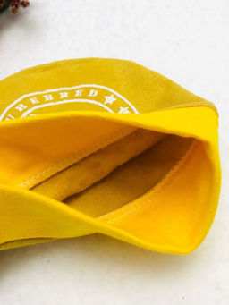 (Уп. 8 шт) Шапки футер с лапой, арт.A-SH010-ITn, раз.0-6мес., цвета в ассортименте - Мамин малыш фото 3