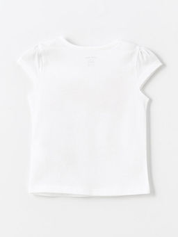 Bisiklet Yaka K?sa Kollu Bask?l? K?z Bebek Pijama Tak?m? - Waikiki фото 3