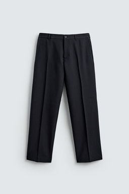 100% WOOL SUIT TROUSERS - Zara фото 4