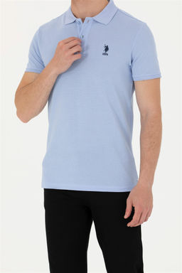 Мужская синяя базовая футболка Неожиданная скидка в корзине - U.s. polo assn фото 6