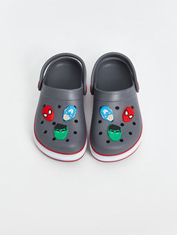 Spiderman Bask?l? Erkek ?ocuk Plaj Sandaleti - Waikiki фото 2