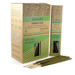 Благовония BANJARA HARMONY White Sage-Palo Santo Super Premium качество 8 палочек 15g