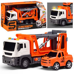 Машина "Автоцистерна" 1:16 (свет, звук) в коробке