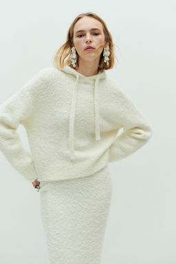 Jersey en punto boucle con capucha - H&m фото 2