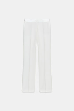 PANTAL?N SMOKING / Blanco roto - Zara фото 6