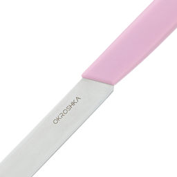 Нож cтоловый OKROSHKA САЛАТ, лезвие 11 см, розовая ручка OK225P-PN-CT
