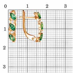 СЕРЬГИ 32114778 - Красная пресня фото 2