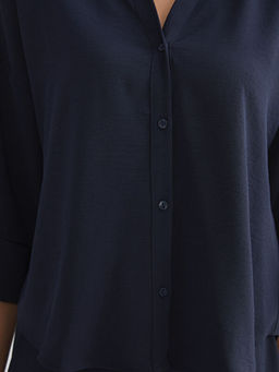 Dokulu Oversize Kad?n G?mlek