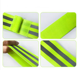 Повязка нарукавная светоотражающая, эластичная, на липучке, 35×4.8 см