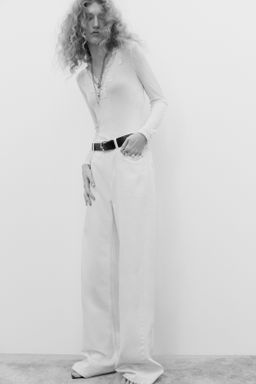 Top con ribete de encaje - H&m фото 4