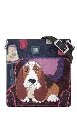 Сумка с аппликацией ДС-144-106 черный - Protege фото 2