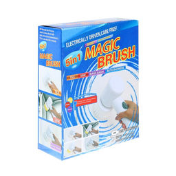 Электрическая щётка для уборки LESH-01, 3 насадки, АКБ, белая