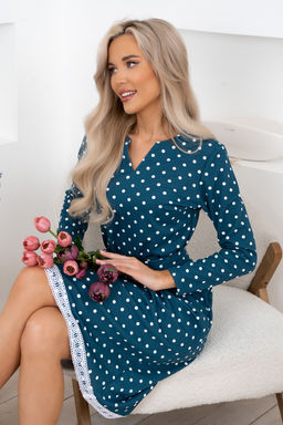 Платье Open Style 6737 зеленый