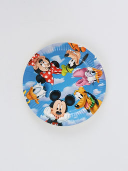 Посуда одноразовая бумажная на 10 персон: стаканы, тарелки, скатерть, Друзья