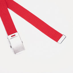 Ремень детский, ширина 3 см, пряжка зажим, цвет красный - Simaland фото 2