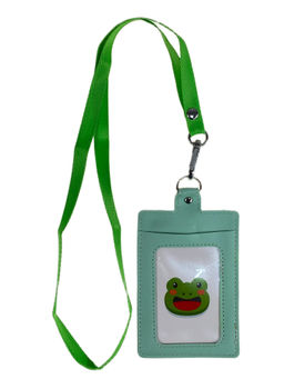 Бейджик на шею, цвет зеленый