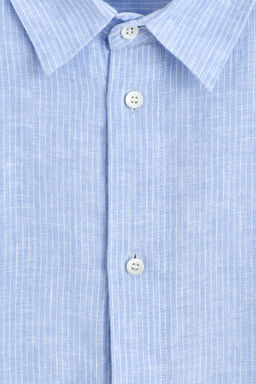 CAMISA DE LINO RELAXED FIT - H&m фото 5