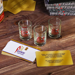 Подарочный набор Русское застолье, рюмки и тосты - Дорого внимание фото 2