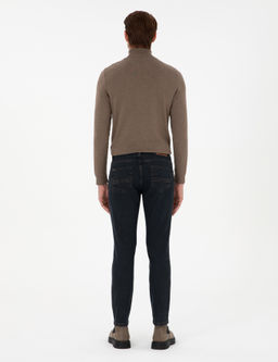 Koyu Mavi Slim Fit Jean Pantolon - Pierre cardin фото 4