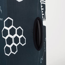 Чехол на чемодан 28, цвет чёрный - Simaland фото 5