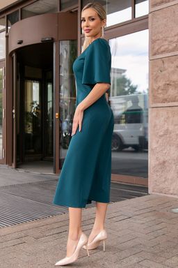 Платье Астра (изумруд) П3978 - Lt collection фото 8