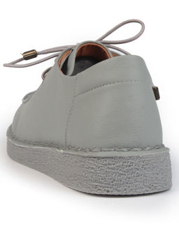 01-D7583-2 GRAY Ботинки демисезонные женские (натуральная кожа) - Фабричный китай фото 7