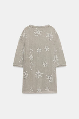 CUERPO OVERSIZE PUNTO HILO METALIZADO / Plata - Zara фото 7
