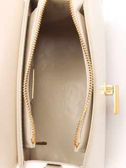 LACCOMA сумка АМ2236-светло-бежевый натуральная кожа  фото 4