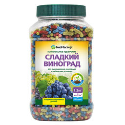 Компл. мин. удобр. "Биомастер" Сладкий виноград, банка 1,2кг