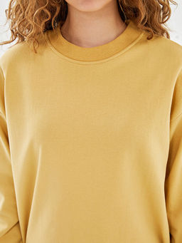 Bisiklet Yaka Kad?n Sweatshirt