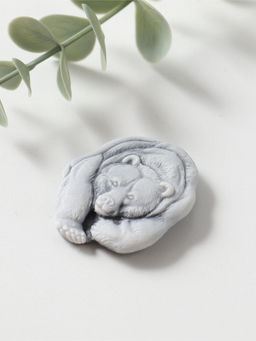 Магнит "Медведь" (вид спереди), 4,5см