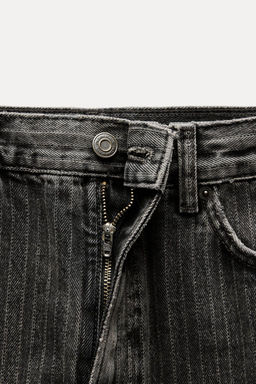 ZW COLLECTION STRAIGHT-LEG MID-RISE JEANS - Zara фото 9