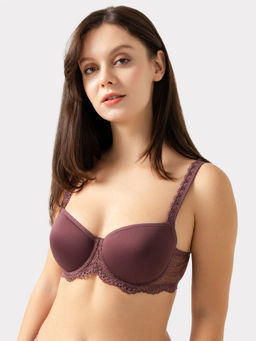 Бюстгальтер женский макси в коричневом цвете ирландский кофе 512303