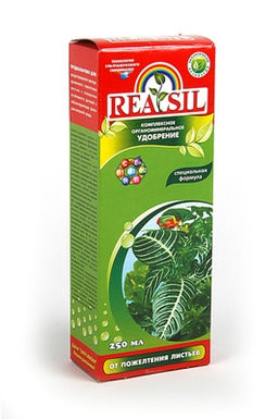 Компл.орг.-мин.удобр. "REASIL" от пожелтения листьев 0,25л (концентрат)