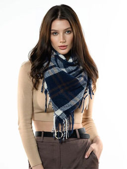 Мягкий теплый платок