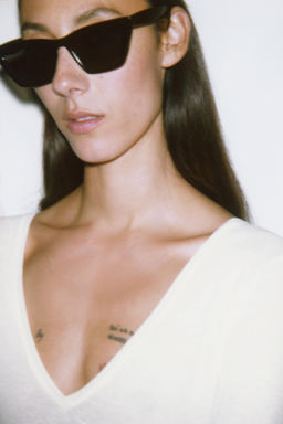 V-NECK T-SHIRT - Zara фото 5