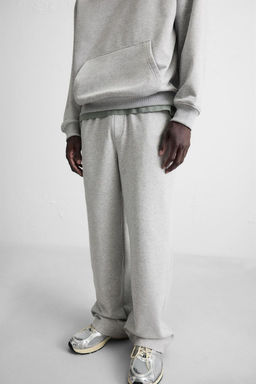 WIDE-LEG JOGGER TROUSERS - Zara фото 33