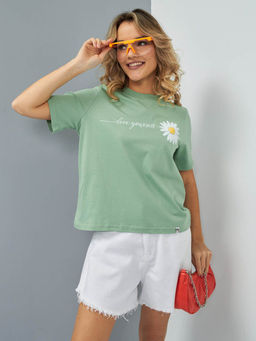 Футболка женская _ 12716/Camomile