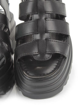 08-PEY337-2 BLACK Босоножки женские - Фабричный китай фото 10