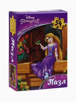Пазлы детские для девочек Принцессы, набор 10в1, 54 детали в каждом - Disney фото 13