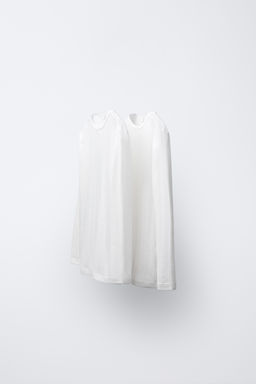 6-14 YEARS/ 2-PACK OF POINTELLE T-SHIRTS