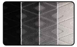 Набор ковриков 2-х пр. для ванны туалета (60*50/60*100) MARGARET 42 BLACK-01 WHITE-41 FUME-40 GREY-3 - Efor фото 2