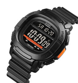 Часы наручные Skmei мужские электронные спортивные 1657black-black