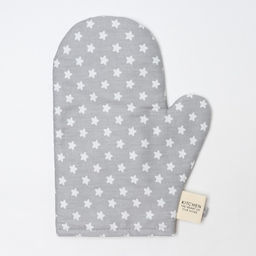 Варежка-прихватка Этель Звёзды 20х28 см, 80% хл, 20% пэ, сатин 110 г/м2  фото 2