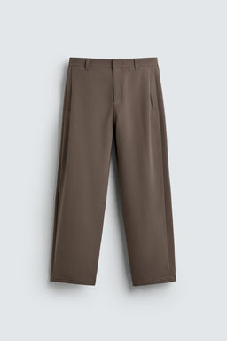 PLEATED RELAXED FIT TROUSERS - Zara фото 17