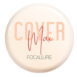 FOCALLURE Пудра для лица Covermax Two way cake Pressed Powder тон 01, 6,8 г  фото 2
