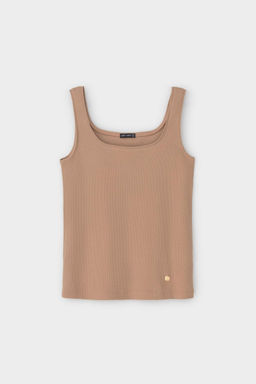 ЕВТ 3224/25/охра коричневая майка жен - Very neat фото 2